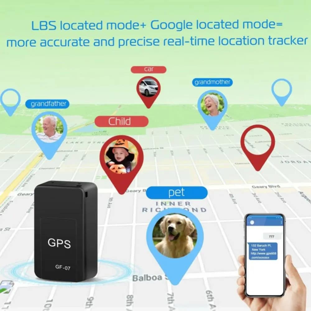 GPS Tracker Real Time Tracking Car Anti-Theft Anti-lost Locator Strong Magnetic Mount(with Box) | Sadadropship